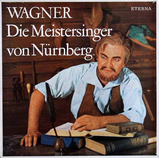 【特価】　カラヤンのワーグナー/「ニュルンベルクのマイスタージンガー」全曲　独ETERNA　3691　LP レコード