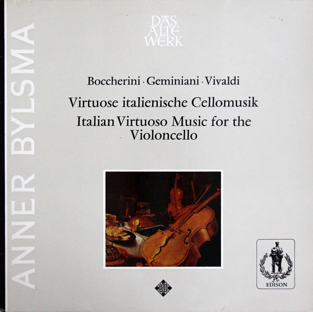 ビルスマのイタリア・ヴィルトーゾ室内楽曲集　独TELEFUNKEN　3704　LP レコード