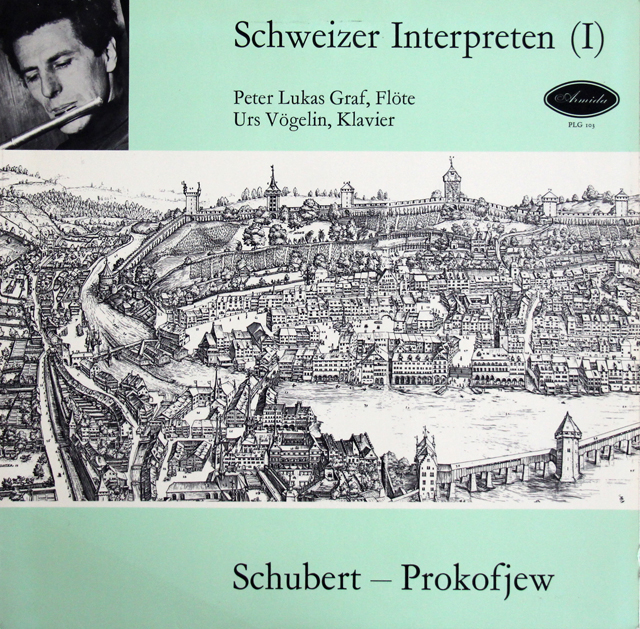 グラーフのシューベルト/「しぼめる花」による序奏と変奏曲 ほか　独Armida　3704　LP レコード