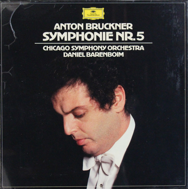 【未開封】　バレンボイムのブルックナー/交響曲第5番　独DGG　3704　LP レコード