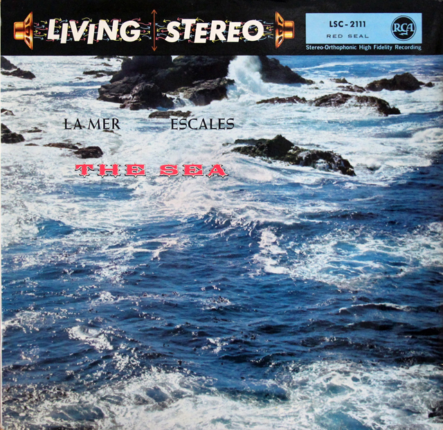 ミュンシュのドビュッシー/交響詩「海」ほか　独RCA　3705　LP レコード