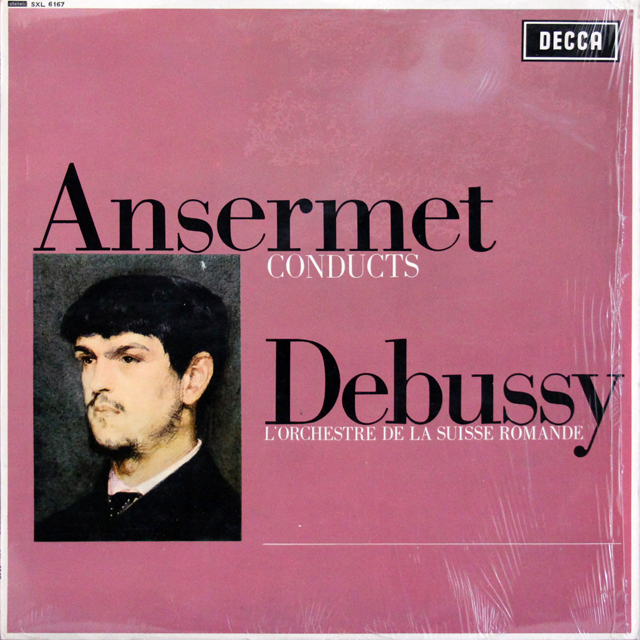 アンセルメのドビュッシー/交響詩「海」ほか　英DECCA　3705　LP レコード