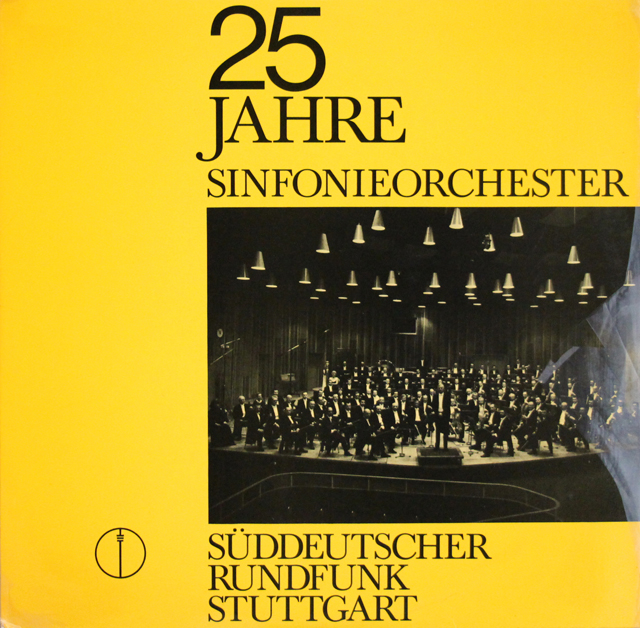 シュトゥットガルト放送交響楽団25周年記念LP（クライバーの「魔弾」ほか）　独SWR　3705　LP レコード