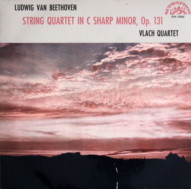 【モノラル】ヴラフ四重奏団のベートーヴェン/弦楽四重奏曲第14番　チェコスロヴァキアSUPRAPHON　3706　LP レコード