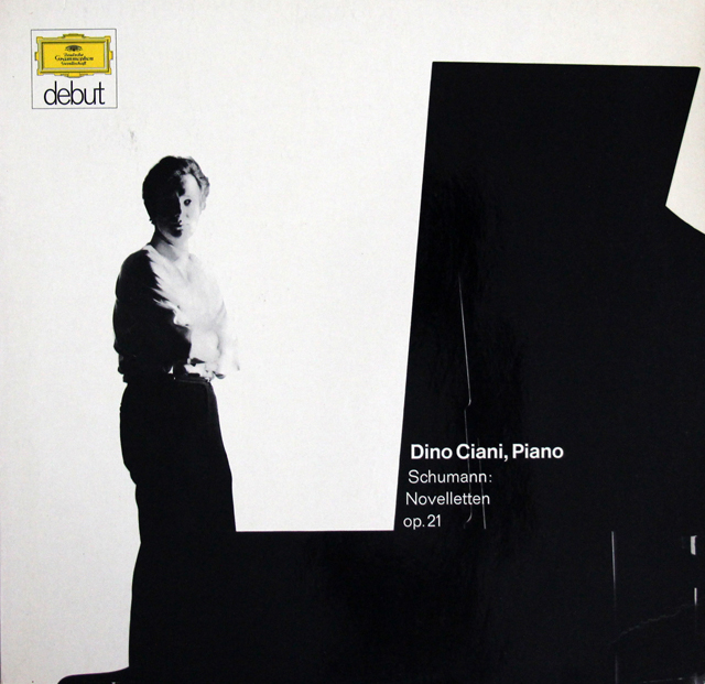 【デビューシリーズ】　チアーニのシューマン/「ノヴェレッテン」　独DGG　3706　LP レコード