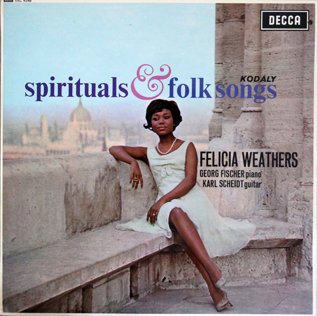 ウェザースの霊歌とコダーイ/ハンガリー民謡集 　英DECCA　3706　LP レコード