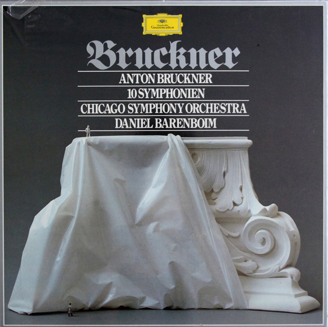 【未開封】　バレンボイムのブルックナー/交響曲全集　独DGG　3706　LP レコード