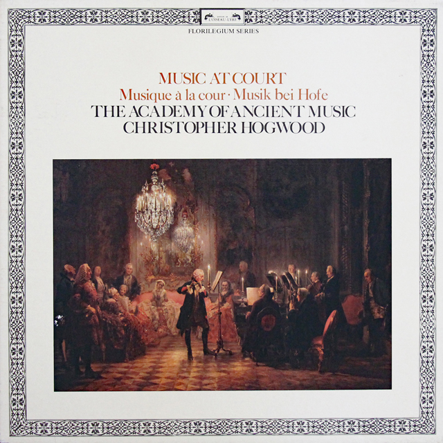 ホグウッドの「宮廷の音楽」　蘭L'OISEAU-LYRE　3707　LP レコード