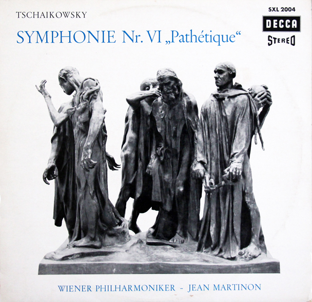 マルティノンのチャイコフスキー/交響曲第6番「悲愴」　独DECCA　3707　LP レコード