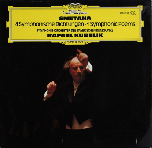 クーベリックのスメタナ/交響詩「リチャード3世」ほか　独DGG　3708　LP レコード