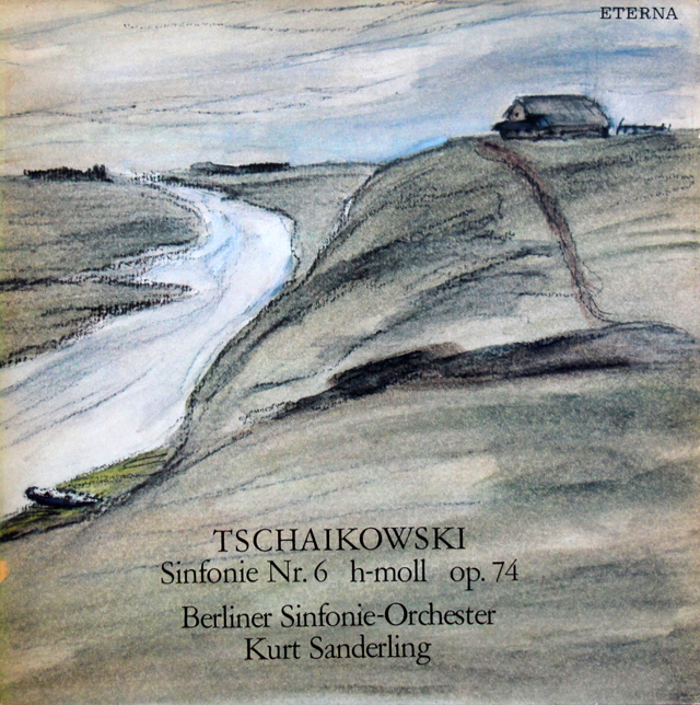 ザンデルリンクのチャイコフスキー/交響曲第6番「悲愴」　独ETERNA　3708　LP レコード