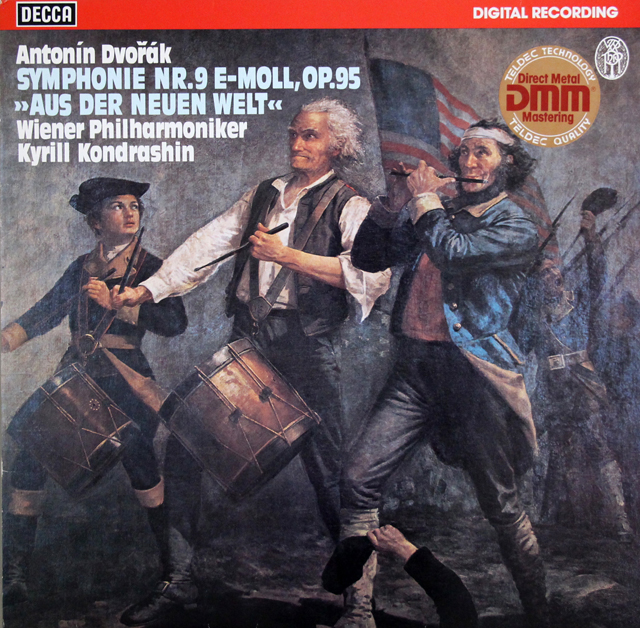 コンドラシンのドヴォルザーク/交響曲第9番「新世界より」　独DECCA　3708　LP レコード
