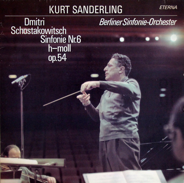 【テストプレス】　ザンデルリンクのショスタコーヴィチ/交響曲第6番　独ETERNA　3710　LP レコード
