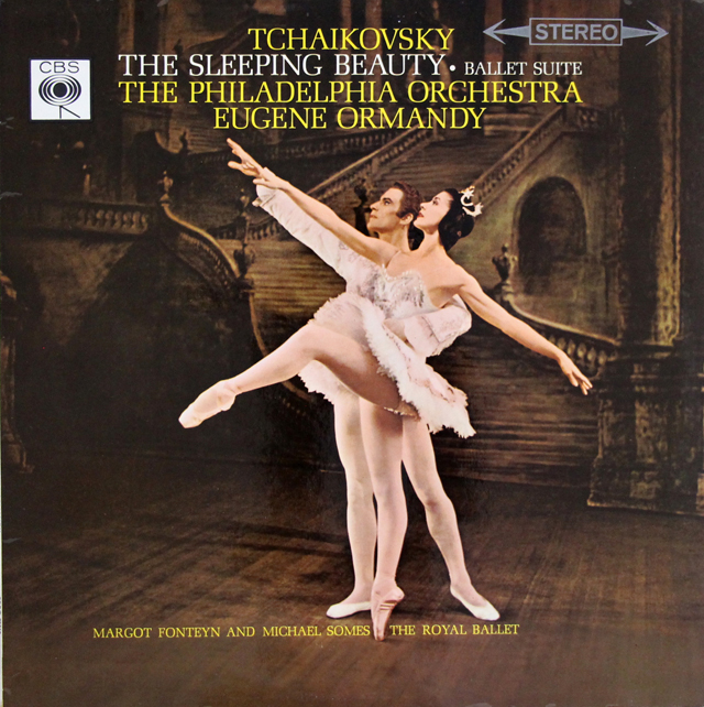 オーマンディのチャイコフスキー/バレエ組曲「眠りの森の美女」　英CBS　3710　LP レコード