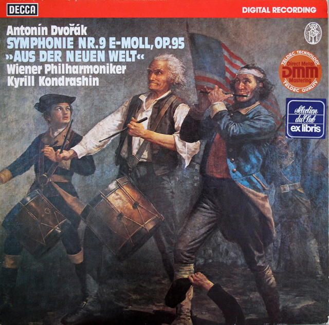 コンドラシンのドヴォルザーク/交響曲第9番「新世界より」　独DECCA　3710　LP レコード