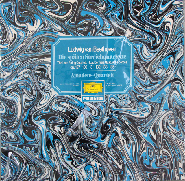 【未開封】　アマデウス四重奏団のベートーヴェン/後期弦楽四重奏曲集 　独DGG　3710　LP レコード