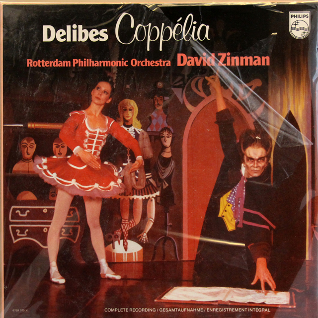 【未開封】　ジンマンのドリーブ/「コッペリア」　PHILIPS　3712　LP レコード