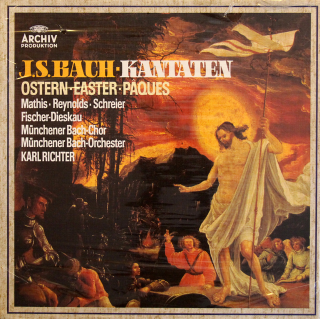 【未開封】　リヒターのバッハ/復活祭のカンタータ集　独ARCHIV　3712　LP レコード