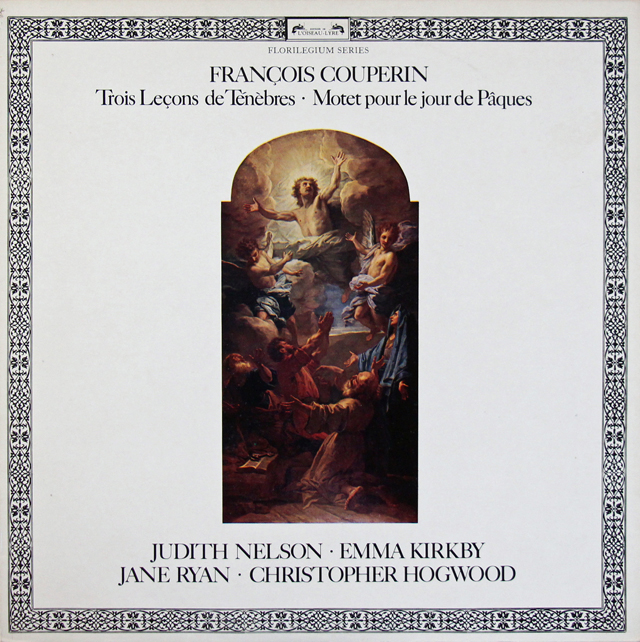 カークビー、ホグウッドらのクープラン/3つのルソン・ド・テネーブルほか　英L'oiseau-Lyre　3717　LP レコード