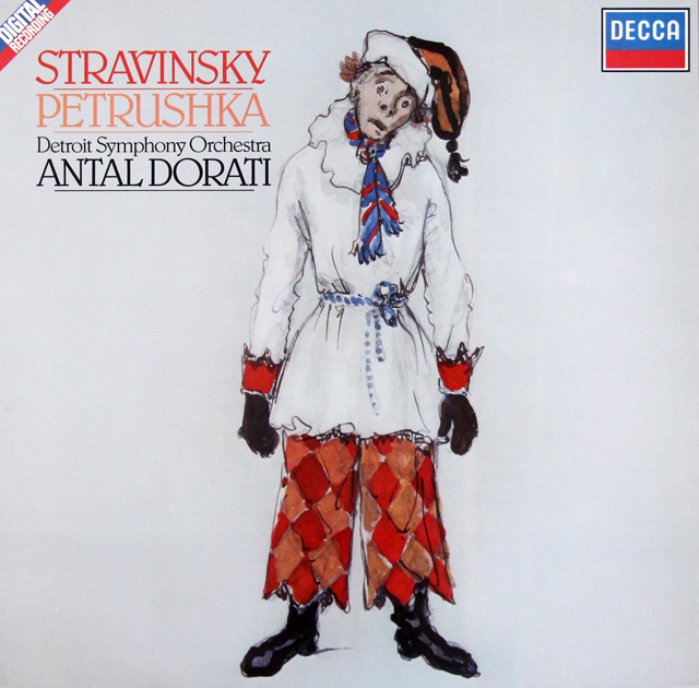 ドラティのストラヴィンスキー/「ペトルーシュカ」　独DECCA　3717　LP レコード