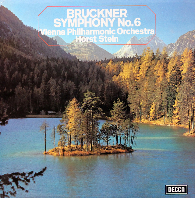 【オリジナル盤】　シュタインのブルックナー/交響曲第6番　英DECCA　3718　LP レコード