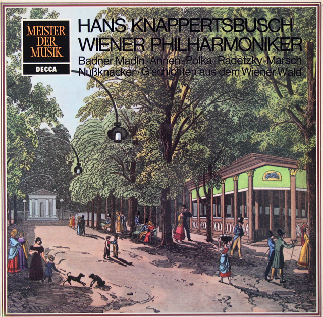クナッパーツブッシュのチャイコフスキー/組曲「くるみ割り人形」ほか　独DECCA　3718　LP レコード