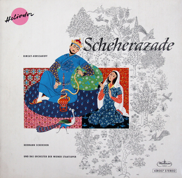 シェルヘンのR=コルサコフ/「シェヘラザード」　独HELIODOR　3719　LP レコード