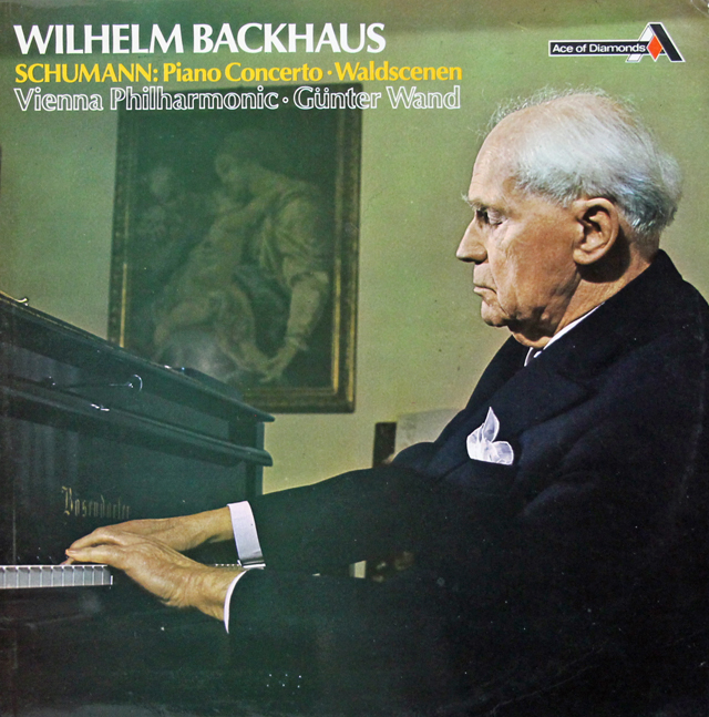 バックハウス、ヴァントのシューマン/ピアノ協奏曲ほか　英DECCA　3719　LP レコード