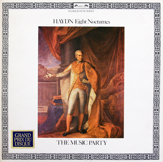 ハッカーのハイドン/8つの夜想曲集　蘭L'OISEAU-LYRE　3720　LP レコード