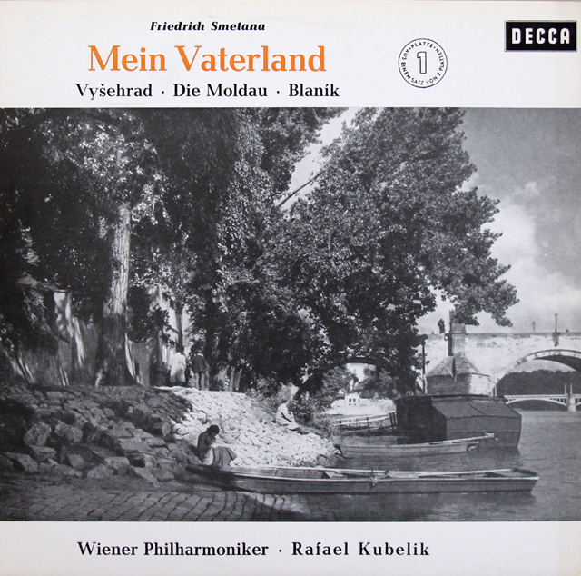 クーベリックのスメタナ/「わが祖国」　 独DECCA　 3720　LP レコード
