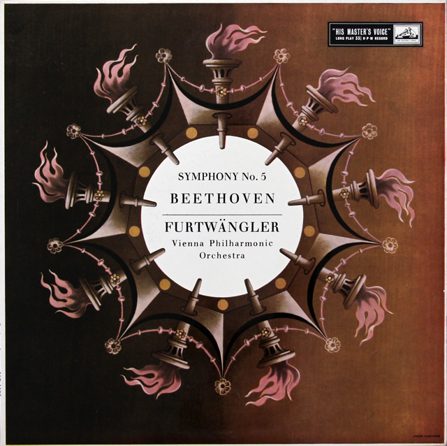 【オリジナル盤】　フルトヴェングラーのベートーヴェン/交響曲第5番「運命」　英EMI(HMV)　3720　LP レコード
