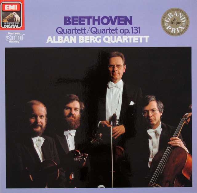 アルバン・ベルク四重奏団のベートーヴェン/弦楽四重奏曲第14番　独EMI　3720　LP レコード