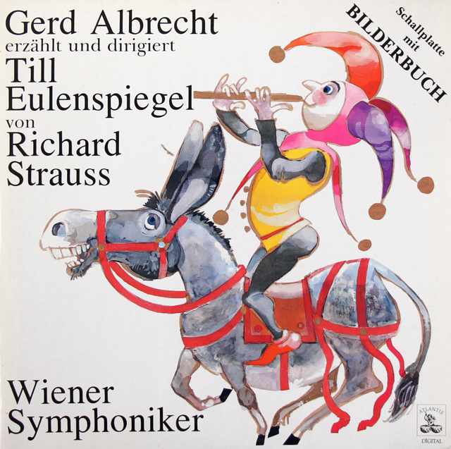 アルブレヒトのR.シュトラウス/ティル・オイレンシュ・ピーゲルの愉快ないたずら　独ATLANTIS　3720　LP レコード