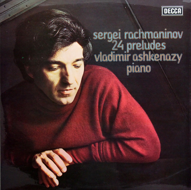 【オリジナル盤】　アシュケナージのラフマニノフ/「24の前奏曲」　英DECCA　3721　LP レコード
