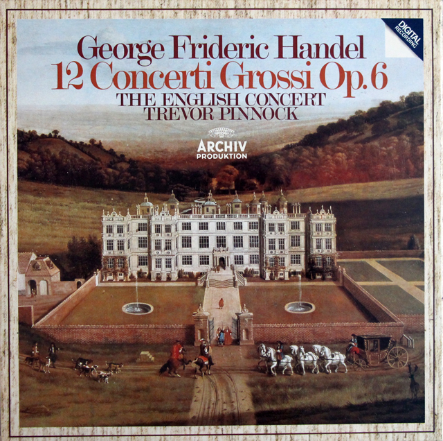 ピノックのヘンデル/12の合奏協奏曲　独ARCHIV　3721　LP レコード