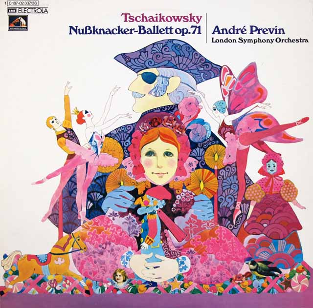 プレヴィンのチャイコフスキー/「くるみ割り人形」（全曲）　独EMI　3722　LP レコード