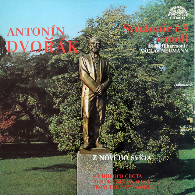 ノイマンのドヴォルザーク/交響曲第9番「新世界より」　チェコスロヴァキアSUPRAPHON　3723　LP レコード