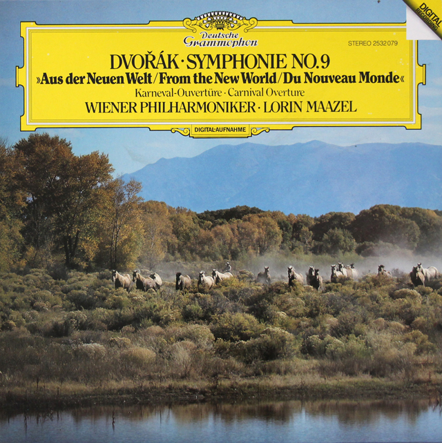 マゼールのドヴォルザーク/交響曲第9番「新世界より」　独DGG　3724　LP レコード