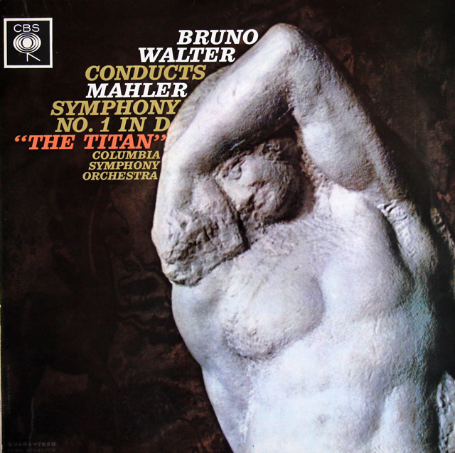 ワルターのマーラー/交響曲第1番「巨人」　英CBS　3725　LP レコード