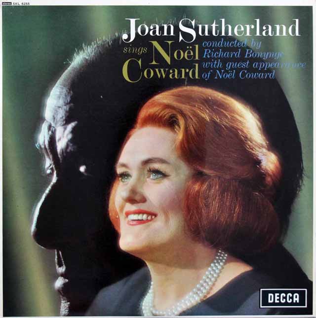 サザーランド&ボニングのノエル・カワード作品集　英DECCA　3726　LP レコード