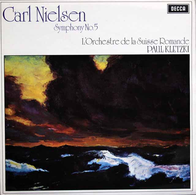 【オリジナル盤】　クレツキのニールセン/交響曲第5番　英DECCA　3727　LP レコード