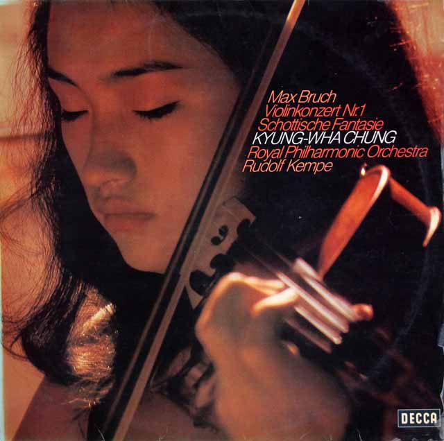 チョン、ケンペのブルッフ/ヴァイオリン協奏曲第1番ほか　独DECCA　3727　LP レコード
