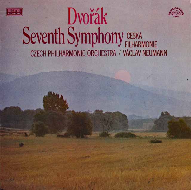 ノイマンのドヴォルザーク/交響曲第7番　チェコSUPRAPHON　3727　LP レコード