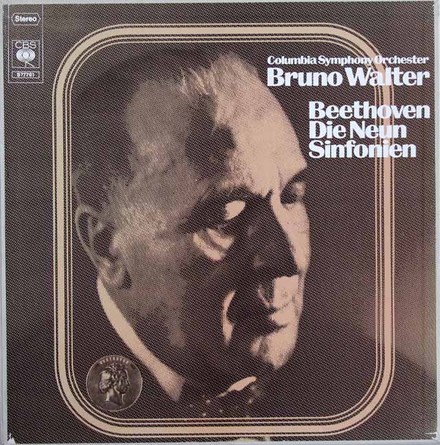 ワルターのベートーヴェン/交響曲全集　独CBS　3727　LP レコード