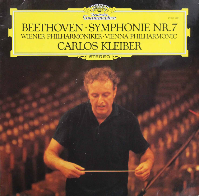 クライバーのベートーヴェン/交響曲第7番　独DGG　3728　LP レコード