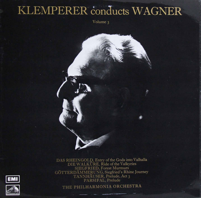 クレンペラー/ワーグナー作品集　第3巻　英EMI　3728　LP レコード