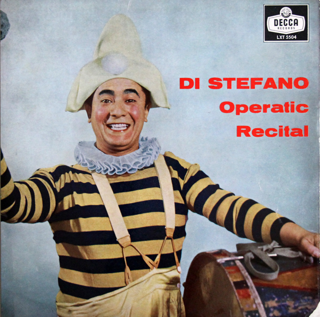 【モノラル】　ディ・ステファーノのオペラの夕べ（ジョルダーノ、プッチーニ、マスネ　ほか）　英DECCA　3728　LP レコード