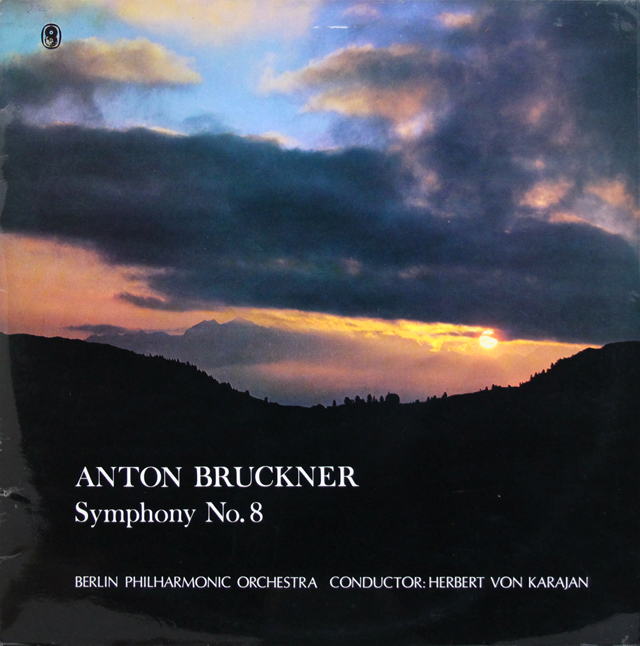 カラヤンのブルックナー/交響曲第8番　英WRC　3728　LP レコード