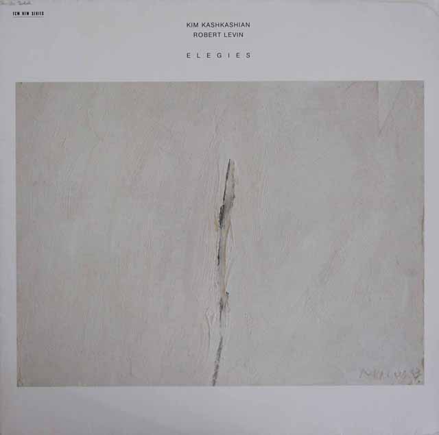 カシュカシャン、レヴィンの「ロマンスとエレジー」　ヴィオラとピアノのための作品集　★長岡鉄男の外盤A級セレクション第3巻226掲載盤　独ECM　3729　LP レコード