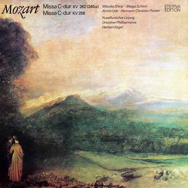 ケーゲルのモーツァルト/「ミサ・ロンガ」ほか　東独ETERNA　3729　LP レコード